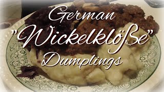 German Dumplings "Wickelklöße" - Vlogmas Day 7