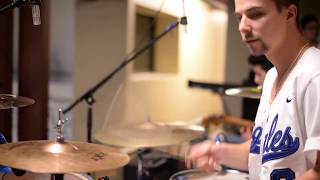 Drums, Bass, Guitar, Keys - Friends Jam During SCU Basketball Game