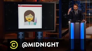 Randy Sklar, Jason Sklar, Jon Dore - New Emojis - @midnight with Chris Hardwick