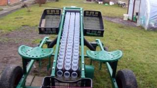 чесночная сажалка (размеры)   garlic planter.Сажалка для чеснока