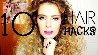 10 HAIR HACKS ❤ lange & gesunde Haare + VERLOSUNG