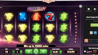 293 - Casino Live Streaming with Starburst Online Slot Game