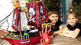 Игры для детей: Сокровища пиратов