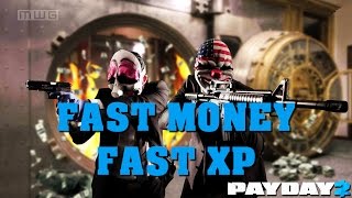 PAYDAY 2 - Schnell LEVELN und BARGELD farmen! [STEALTH]