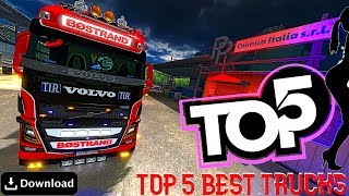 ?TOP 5 BEST TRUCKS MODS June ETS2 1.35?