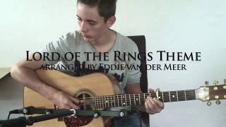 (Fingerstyle Guitar) Lord of the Rings Theme - Eddie van der Meer