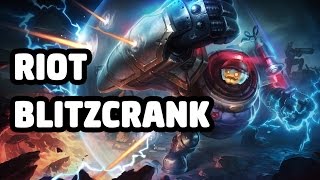 RIOT BLITZCRANK SKIN SPOTLIGHT OLD