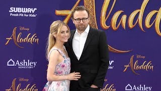 Amanda Hearst and Joachim Ronning "Aladdin" World Premiere Purple Carpet