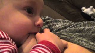 Breastfeeding 5 month old Blake
