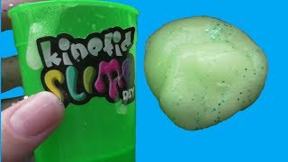 Делаем слайм.  Слайм в стакане - kinetid slime diy. Слайм без клея