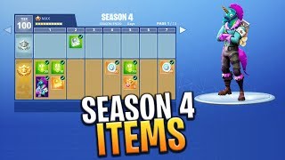 *NEW* SEASON 4 SKINS, PICKAXES AND GLIDER CONCEPT ART FOR THE BATTLE PASS - Fortnite: Battle Royale