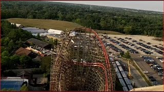 Goliath @ Six Flags Great America (HD) 8-10-16