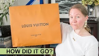 My First Experience With A LOUIS VUITTON Repair || Speedy 35 || Autumn Beckman