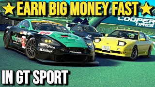 Earn *BIG MONEY FAST* in GT SPORT!! (1.55 Update)