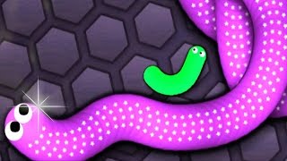 Slither.io - Детская мультяшная игра ПРО ЧЕРВЯКА! #3