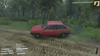 Обзор :  ВАЗ-2108 2109 21099  в игре SpinTires   №1