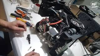 Разбор и удаление накипи кофемашины Philips