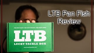 Lucky Tackle Box pan fish unbox and review