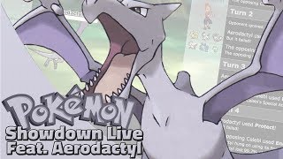 Choice Band Aerodactyl! Pokemon Sun and Moon OU Showdown Live W/OPJellicent (Smogon OU Team)