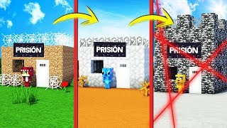 ¡PASAMOS DE PRISIÓN NOOB A PRISIÓN PRO! ?? ¡NADIE ESCAPA DE LA PRISIÓN MÁS SEGURA DE MINECRAFT!