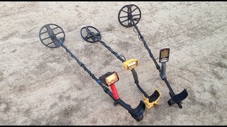 Minelab Equinox 600, Garret Ace Euro и АКА Сигнум SFT 7272