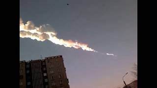 Взрыв в Челябинске метеорит 15.02.2013 нарезка видео