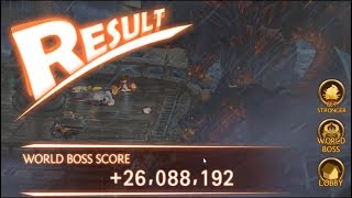 Seven Knights: World Boss Iron Devourer/ Hydra 26M v2 + Tips