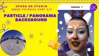 How to Add Segmentation to a Panorama Background in Spark AR [ XMas Special 2/3]