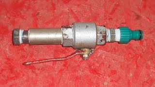 ✔Крутая идея для самоделки из ОБЫЧНОГО ШАРОВОГО КРАНА И СТАЛЬНОЙ КРЫШКИ