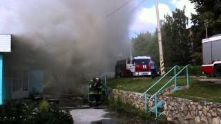 пожар в Серпухове