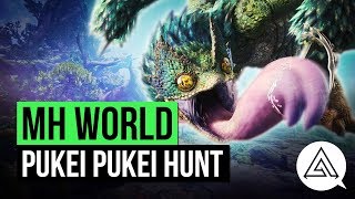 Monster Hunter World | New Monster 'Pukei Pukei' Gameplay