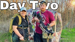 Modern Bow and Arrow Catch and Cook Series! Day 2 of 7 Day Subscriber Survival Challenge Texas!