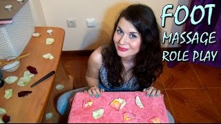 ASMR Spa Role Play Foot Massage