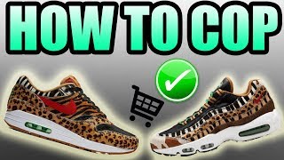 How To Get The ATMOS X NIKE AIR MAX ANIMAL PACK ! | Atmos Air Max 1 / Atmos Air Max 95