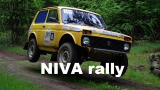 Стандартная Нива в ралли. Как валят нивы | NIVA 4x4 rally