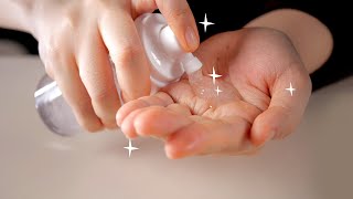 ASMR Making Hand Sanitizer & Mask???? (Massage, DIY, 4K)
