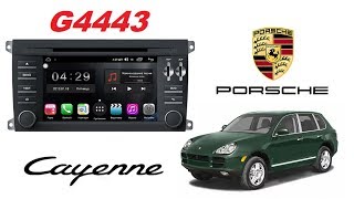 Обзор ГУ G4443 для а/м PORCHE Cayenne 2003-2009