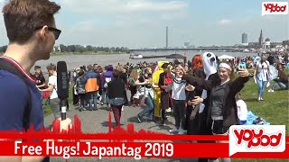 FREE HUGS am Japantag 2019 || youpod Go!