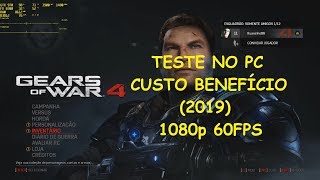 TESTE COMENTADO NO GEARS OF WAR 4 - ULTRA 1080p 60fps