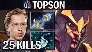 OG.TOPSON SILENCER WITH 25 KILLS - DOTA 2 7.23F GAMEPLAY