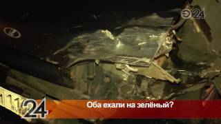 На перекрестке улиц Залесная и Осиновская столкнулись две «Лады»