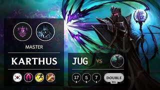 Karthus Jungle vs Mordekaiser - KR Master Patch 9.12