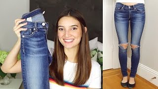 the BEST fitting, most flattering skinny jeans EVER!! | closet closeup