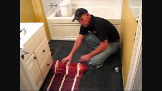 Using Edge Strip Kits to Install WARMUP Electric Floor Heating Mat