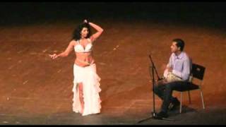 Sharon Mesguich & Imed Alibi  improvisation drum solo