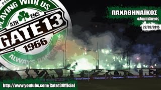 ΠΑΝΑΘΗΝΑΪΚΟΣ - ολυμπιλαγός (22/02/2015) | Gate13.gr
