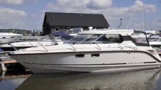 Морской каютный катер Aquador 27 Hard Top для путешествий, семейного отдыха на воде и рыбалки.