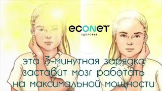 3-х минутное упражнение заставит МОЗГ работать на ПОЛНОЙ мощности - econet.ru