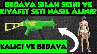 PUBG MOBİLE BEDAVA KALICI SİLAH SKİNİ VE KIYAFET SETİ NASIL ALINIR? %100 gerçek