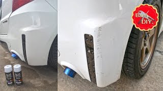 ซ่อมสีรถยนต์ด้วยตัวเองง่ายๆ ด้วยสี กระป๋อง| Diy ทำเองง่ายๆ By ช่างแบงค์